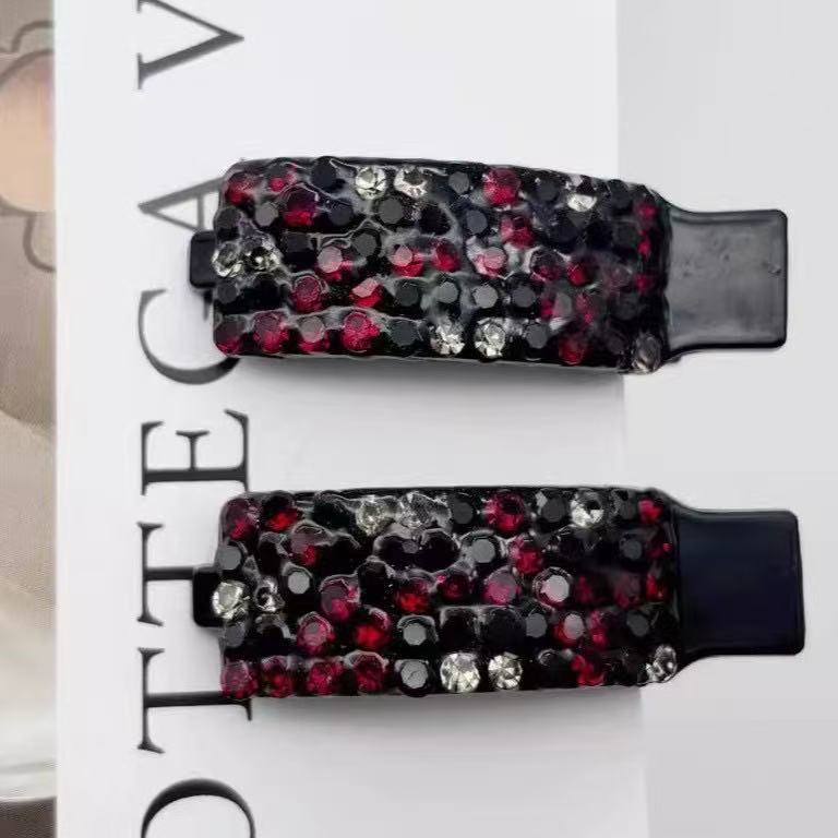 10 Pc - Korean Flash Diamond Hairpin Bangs Clip (Mix Color OPP packing) (1 Pc Price - 6)