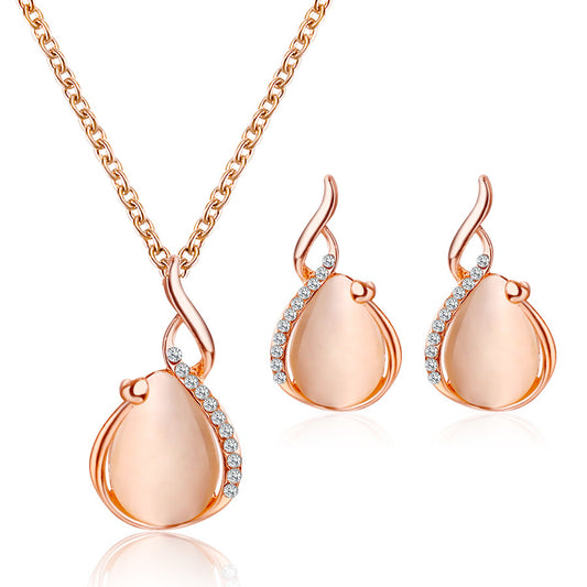 6 Pc - Elegant Neclace and Earrings Set (Unit Price 65)