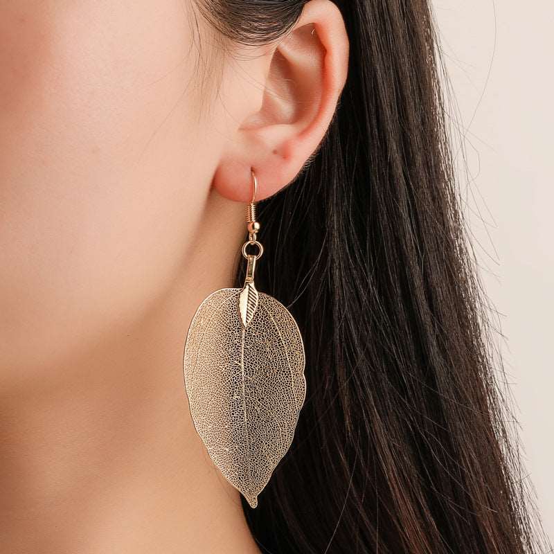 3 Pc - Elegant Leaf Earrings (Unit Price 90)