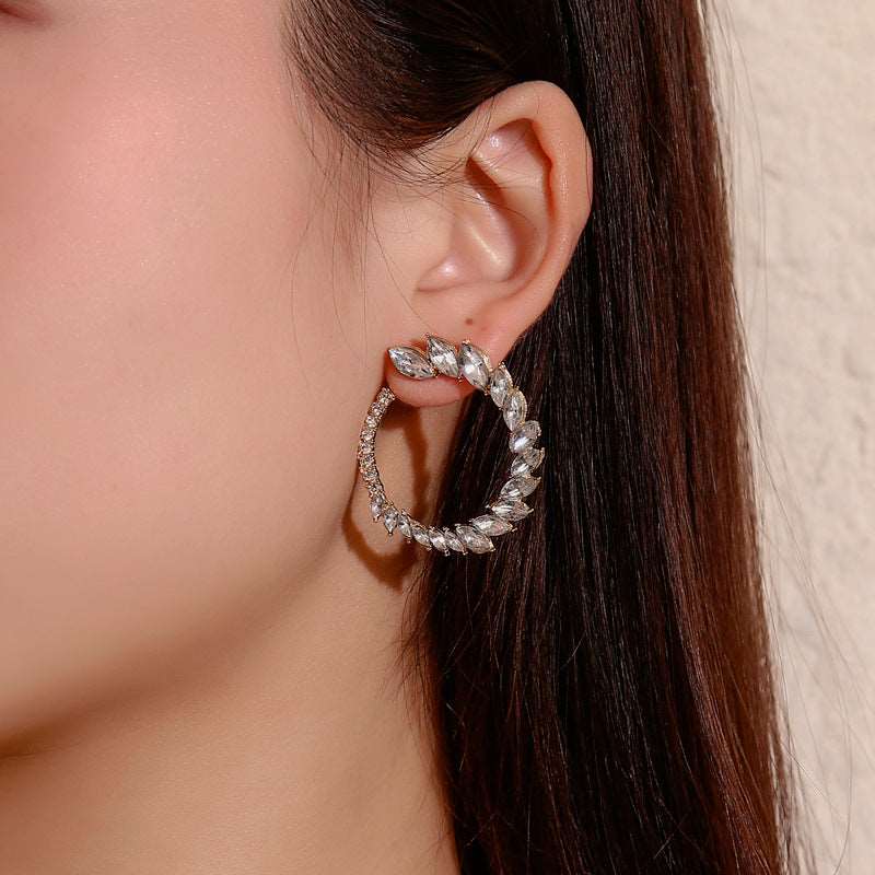 6 Pc - Dimanond Snake Earrings (Unit Price 48)