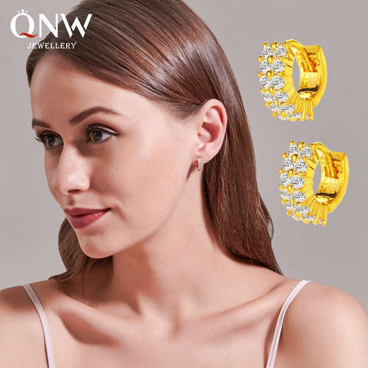 6 Pc - Dimond Premium and stylish earings (Unit Price 63)