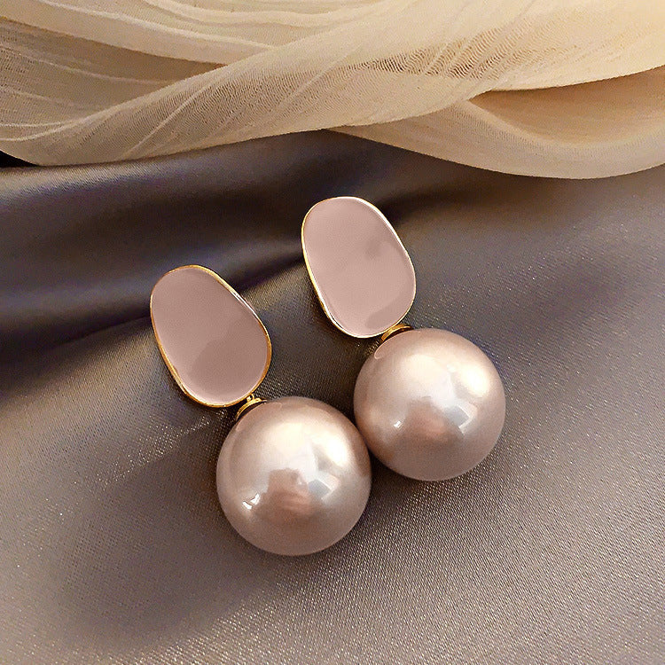 6 Set - Celebrity pearl earrings (Mix Color) (Unit price 35)