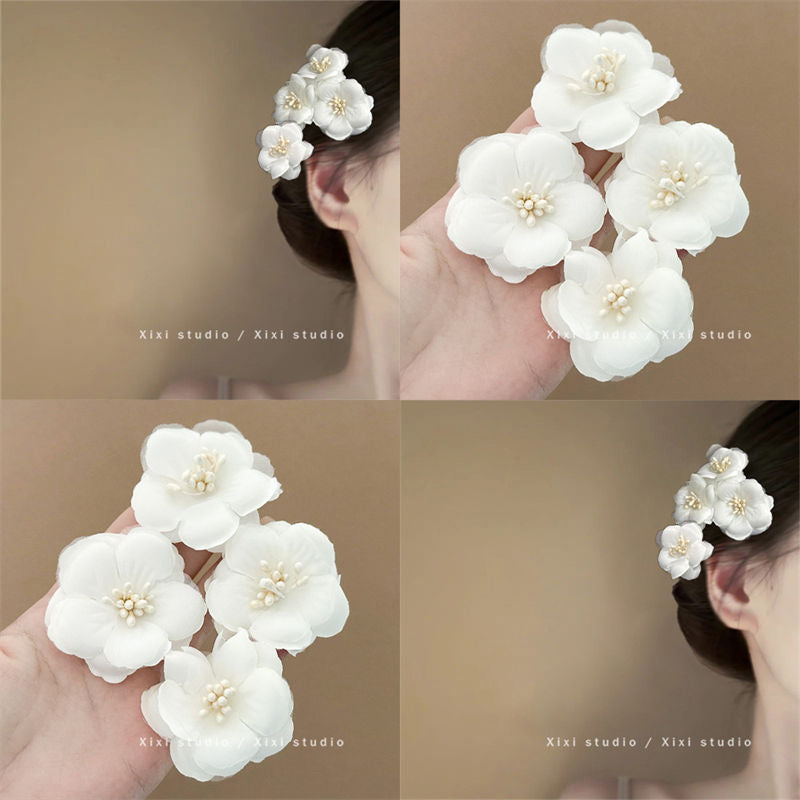 6 Pc  - Retro Flower Hairpin opp packing (1 Pc Price - 16)