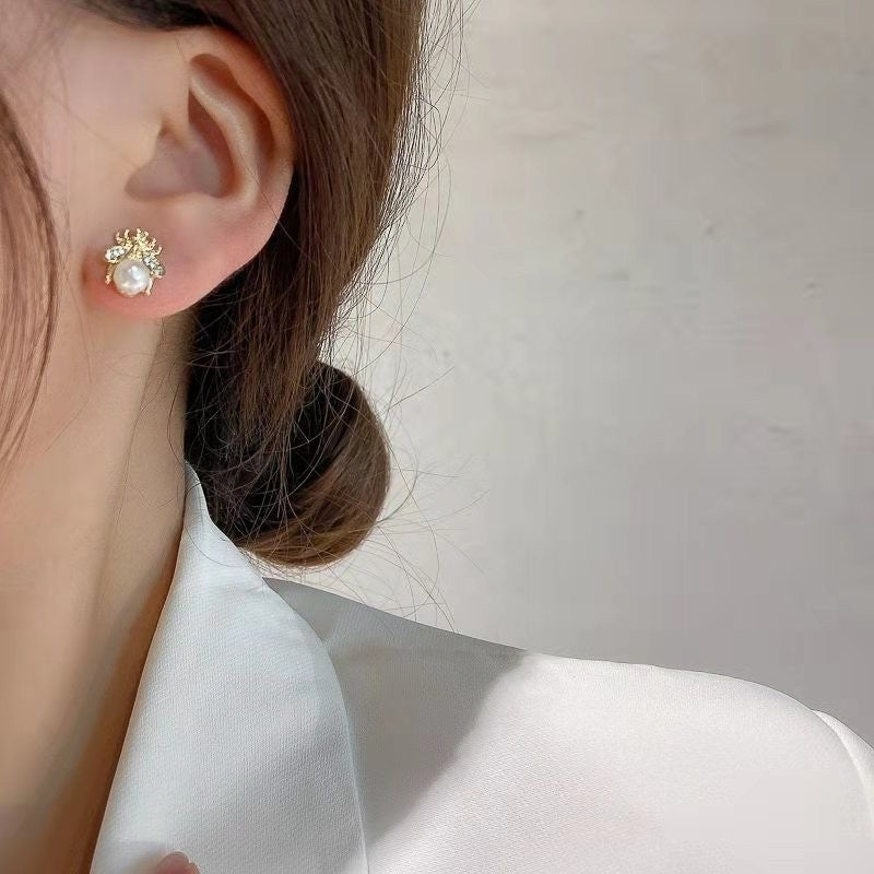 6 Pairs - Little Bee Earrings (1 Pair Price - 18)