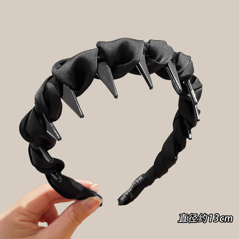 6 Pc - High Crown Headband for Women (Mix Color) (Unit Price - 43)