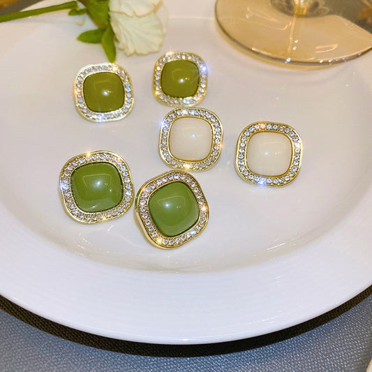 6 Set - Diamond earrings (Mix Color) (Unit price 28)