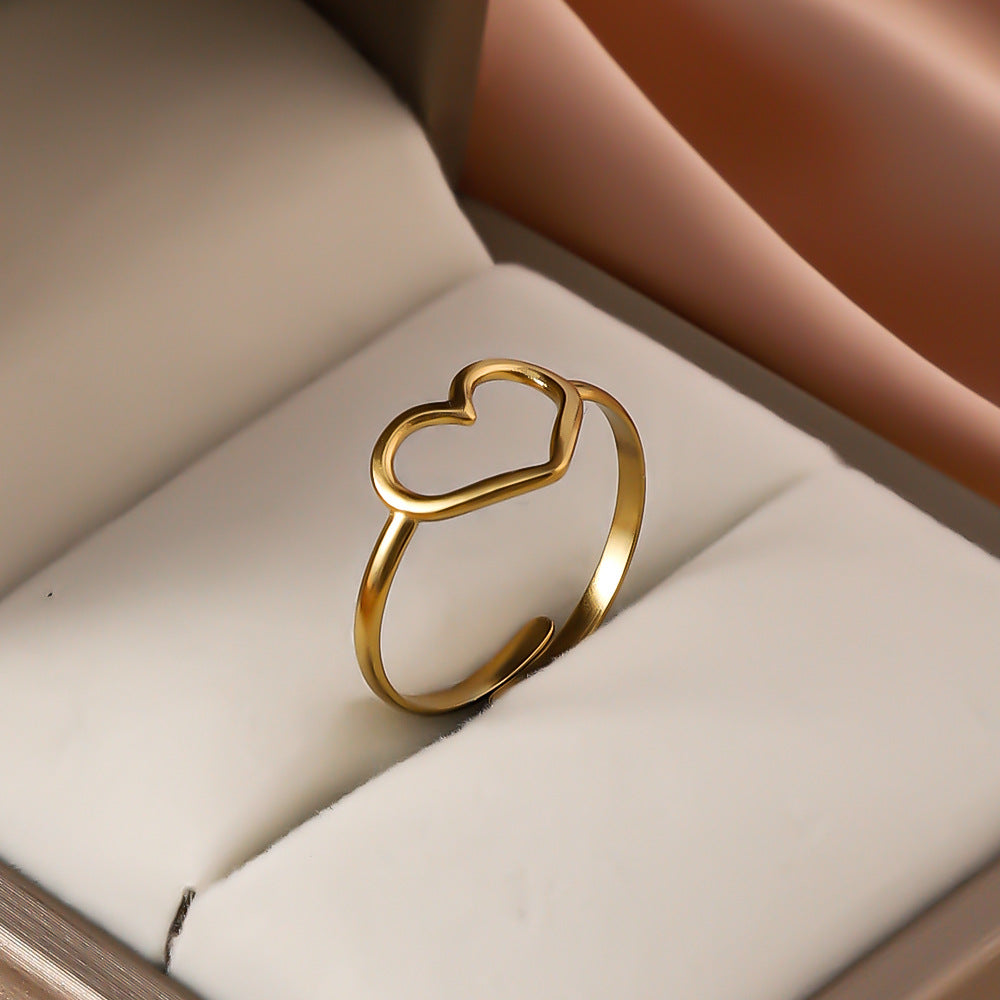 3 Pc - Love Ring  - Golden (Unit Price - 60)