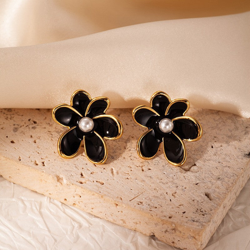 6 Pairs - Summer Flower Earrings (Mix Color) (1 Pair Price - 27)