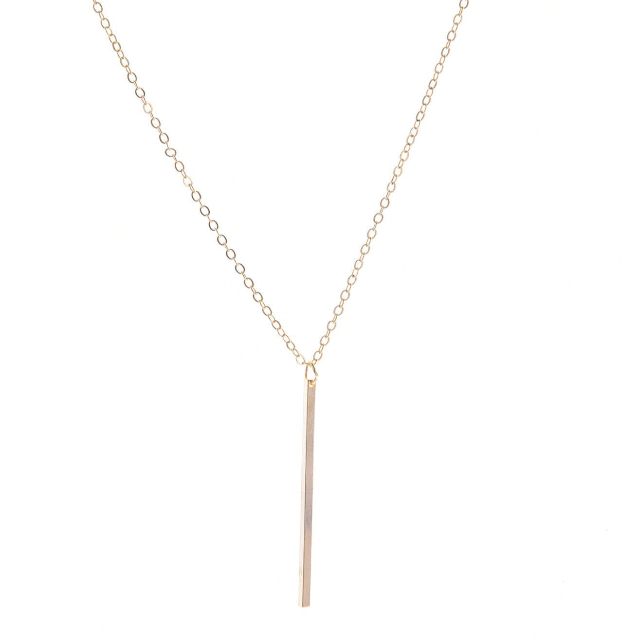 12 Pc - Vertical Rod Necklace (Unit Price - 19)