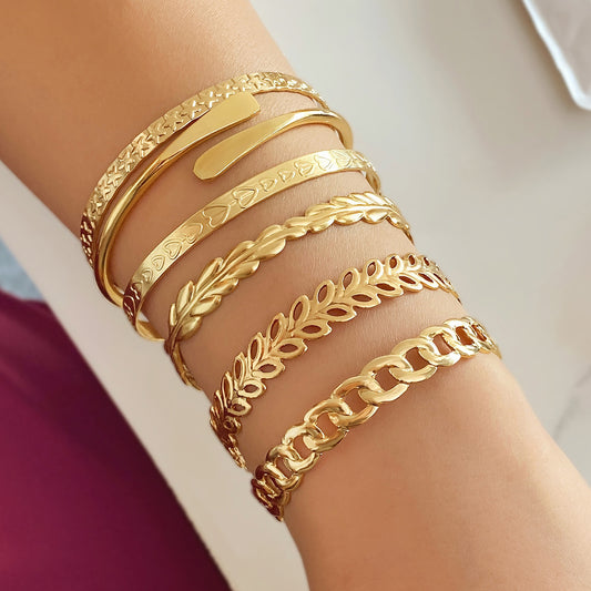 6 Set - 6 piece set Style2 Bracelet (1 Set Price - 83)