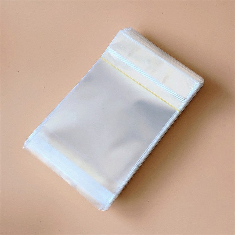 Simple bow-shaped hair clip/cardboard tag, 6.5 x 6.8 cm, for adults and children packing material with OPP bag (Pack of 100)