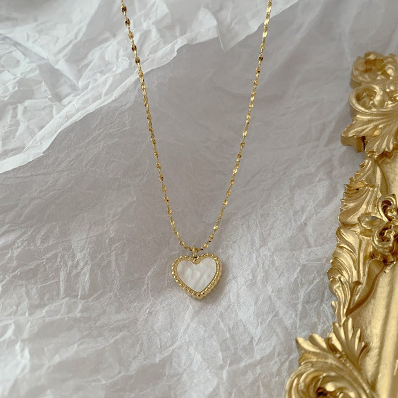 3 Pc - Anti Tarnish Baibei love necklace - Gold (1 Pc Price - 93)