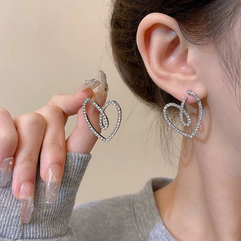 6 Pairs - Love earrings (1 Pair Price - 33)