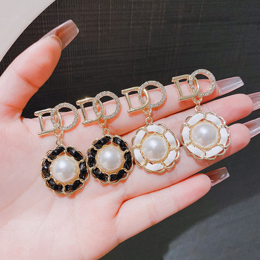 6 Set - Fragrance style oil drop earrings (Mix color) (Unit price 37)