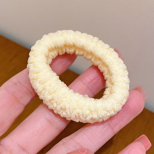 6 Pc - Towel rubberband - Beige (1 Pc Price - 3)