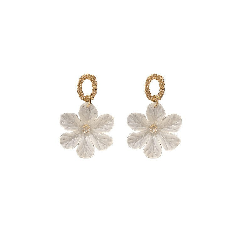 6 Set - Forest flower petal earrings (Unit price 25)