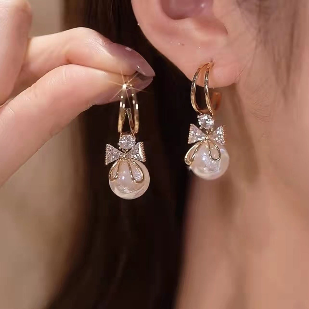 6 Pairs - Mermaid Popular Fashion Earrings (1 Pair Price - 37)