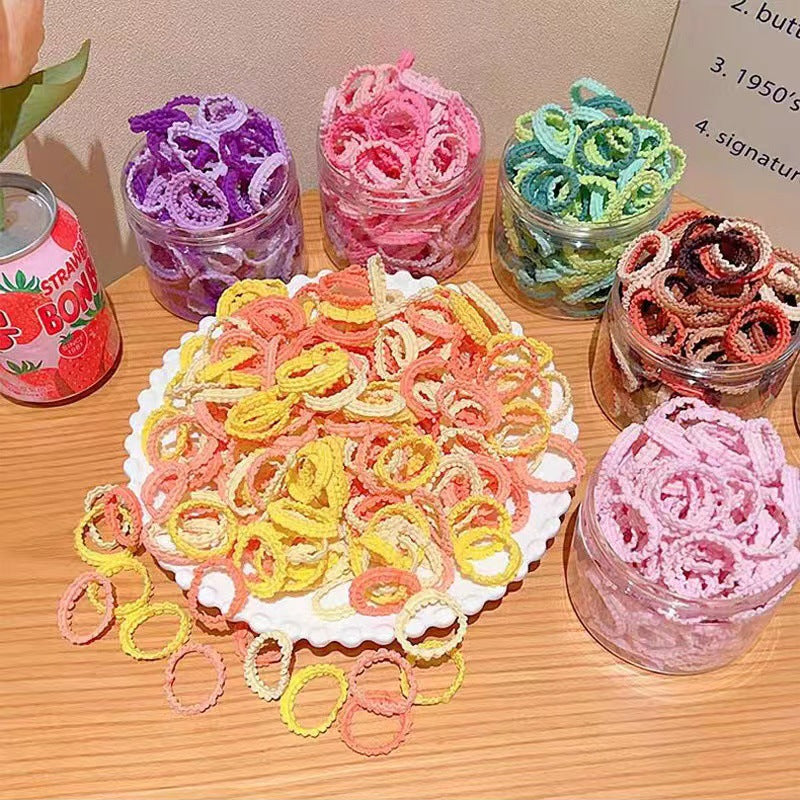 Brown lace 50 pieces rubberband - Box packing