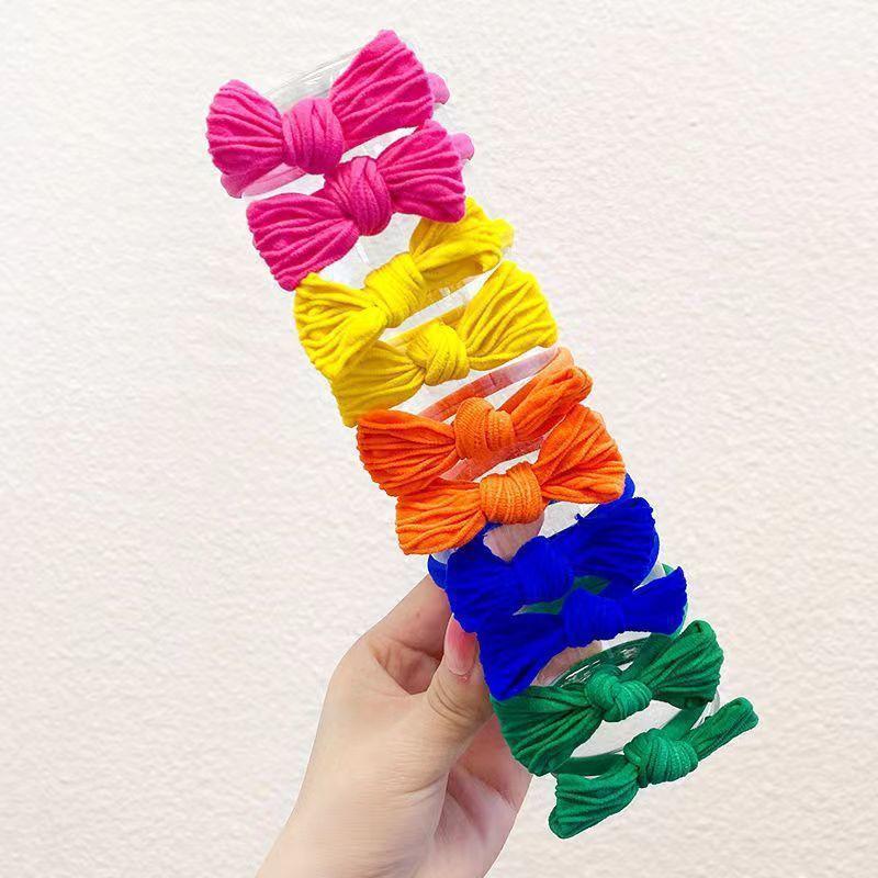 3 Set - Bow dark color rubber band (Set of 10) (1 Set Price - 33)