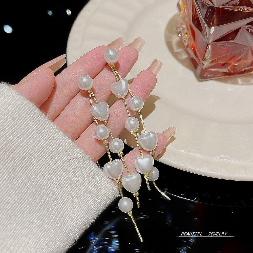 6 Pairs - Trendy Love Tassel Earrings (1 Pair Price - 40)
