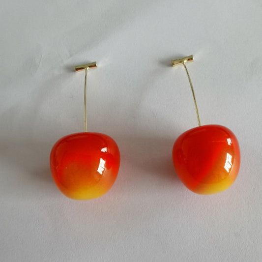 6 Set - Red cherry earrings (1 Set price - 25)