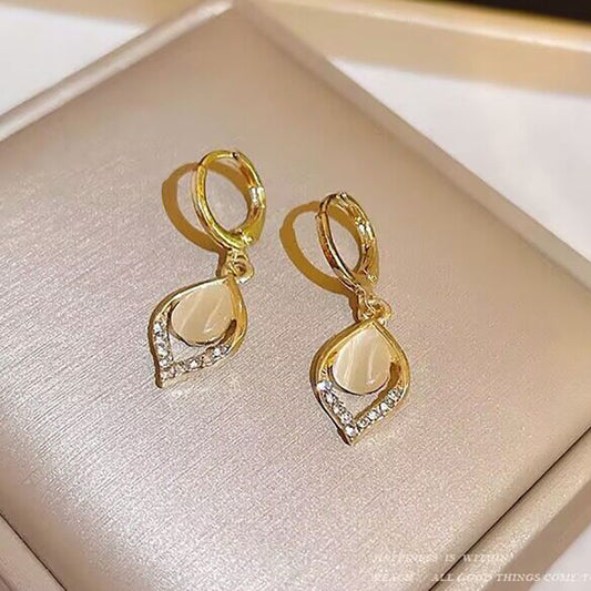 6 Set - Water Drop Earrings (Mix color) (Unit price 23)