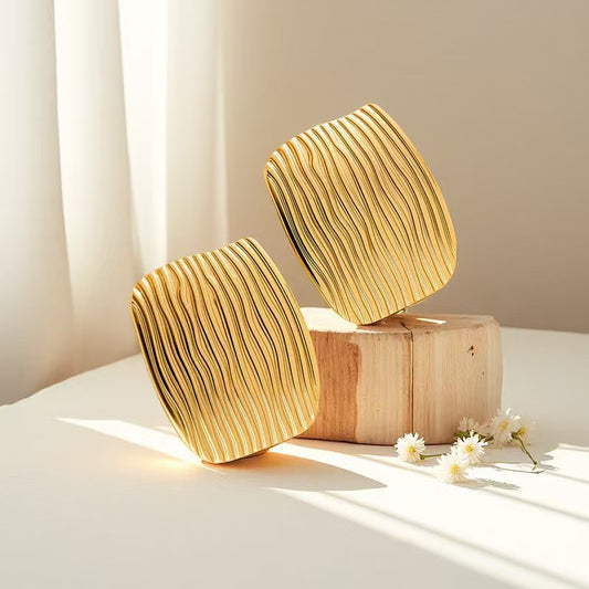 3 Set - Anti Tarnish Square Earring (Unit Price - 51)