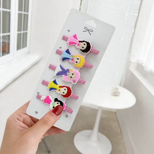 Cute children's Princess hairpin (5 pc set)
