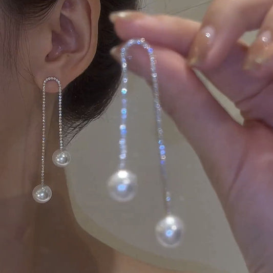 6 Set - Fashionable long tassel earrings (1 Set price - 42)