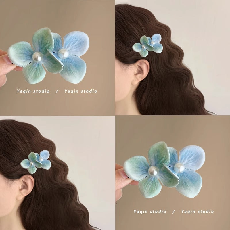 6 Pc - Mint Mambo Phalaenopsis Flower Duckbill Clip opp packing (1 Pc Price - 13)