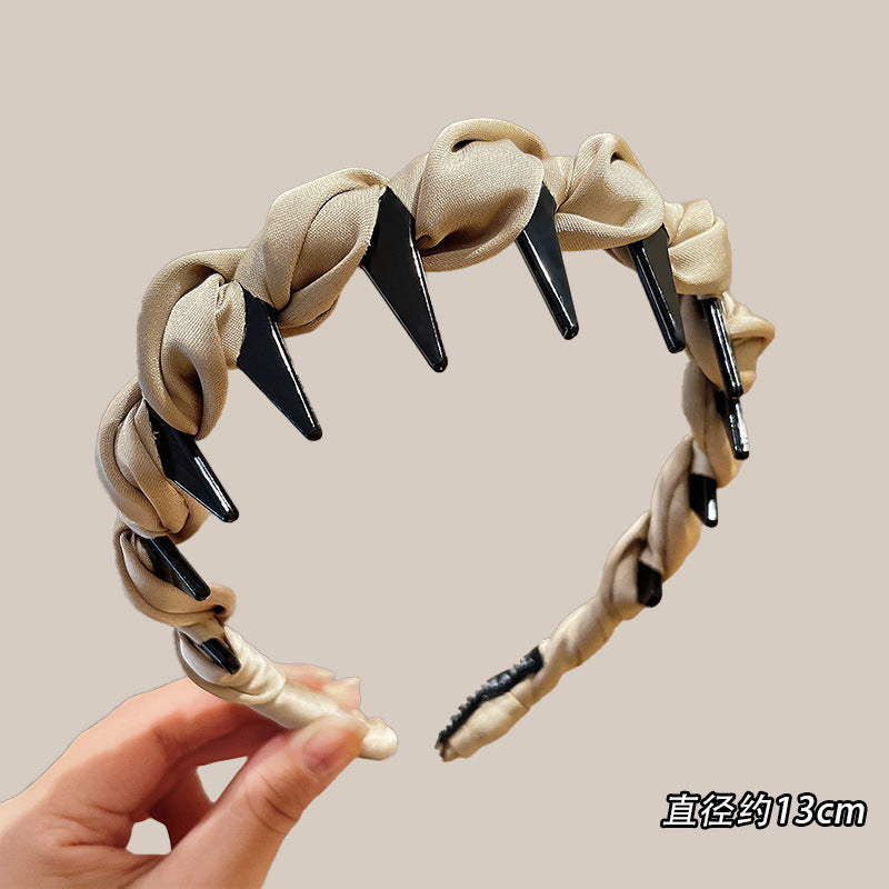 6 Pc - High Crown Headband for Women (Mix Color) (Unit Price - 43)