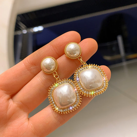 6 Pairs - Simple and Versatile Diamond Stud Earrings (1 Pair Price - 34)