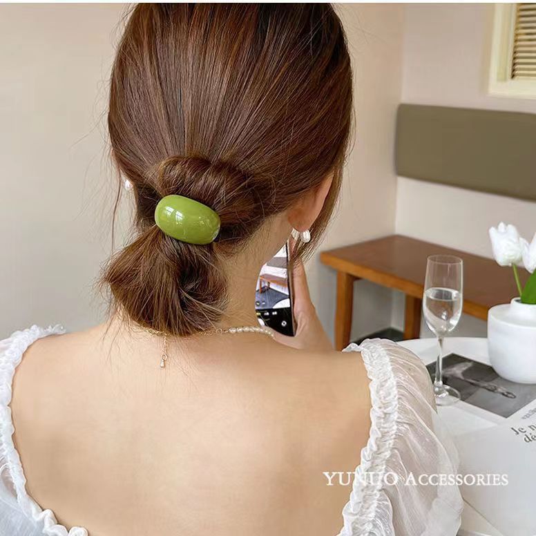 6 Pc - Candy Color Arc Rubberband (Mix color) (1 Pc -  Price - 10)