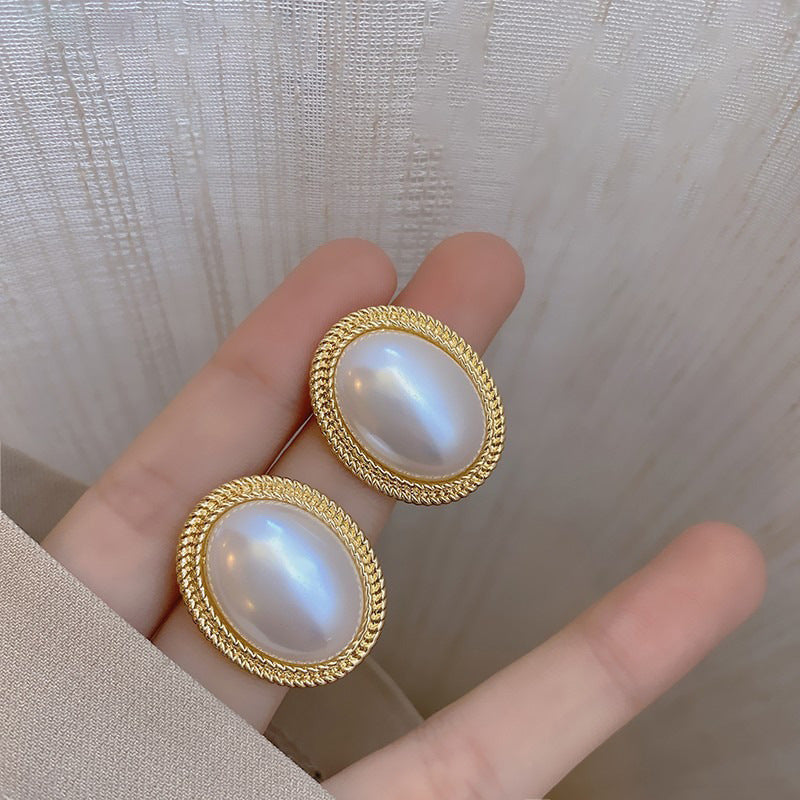 6 Pairs - Korean Style New Simple Baroque Fashion Earrings (1 Pair Price - 21)