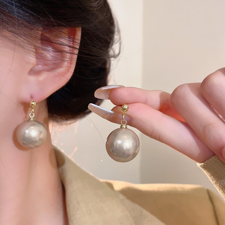 6 Pairs - Luxury pearl earrings (Mix Color) (1 Pair Price - 29)