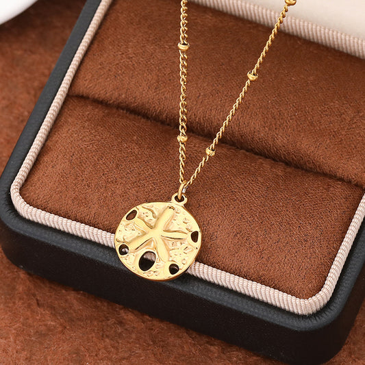 3 Pc - Circle Necklace - Golden (Unit Price - 101)