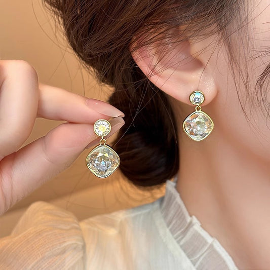 6 Set - Zircon earrings for women (1 Set price - 37)