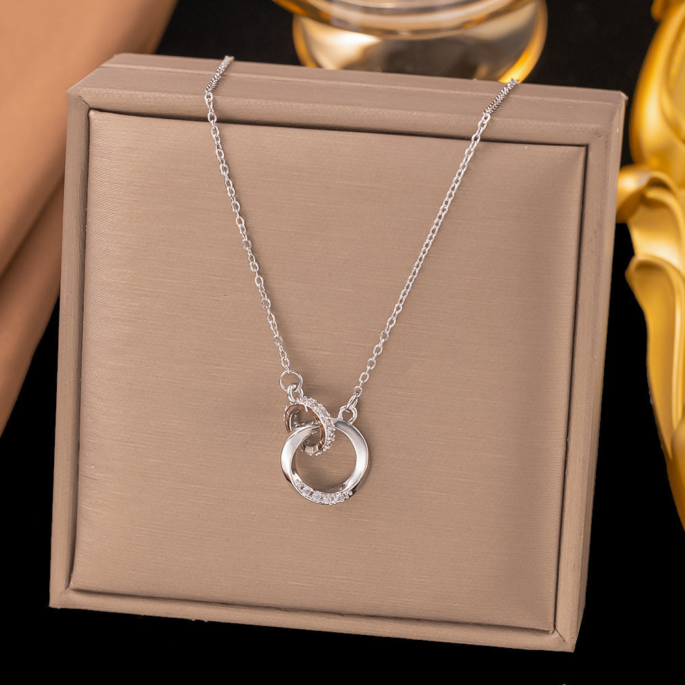3 Pc - Anti Tarnish Mobius necklace (1 Pc Price - 76)