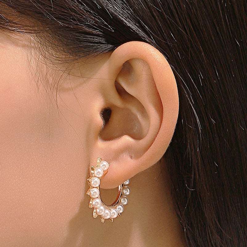 5 Pc - Moti Earrings (Unit Price 46)