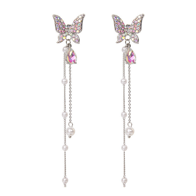 6 Set - Fairy sweet butterfly earrings (Mix Colors) (Unit price 43)