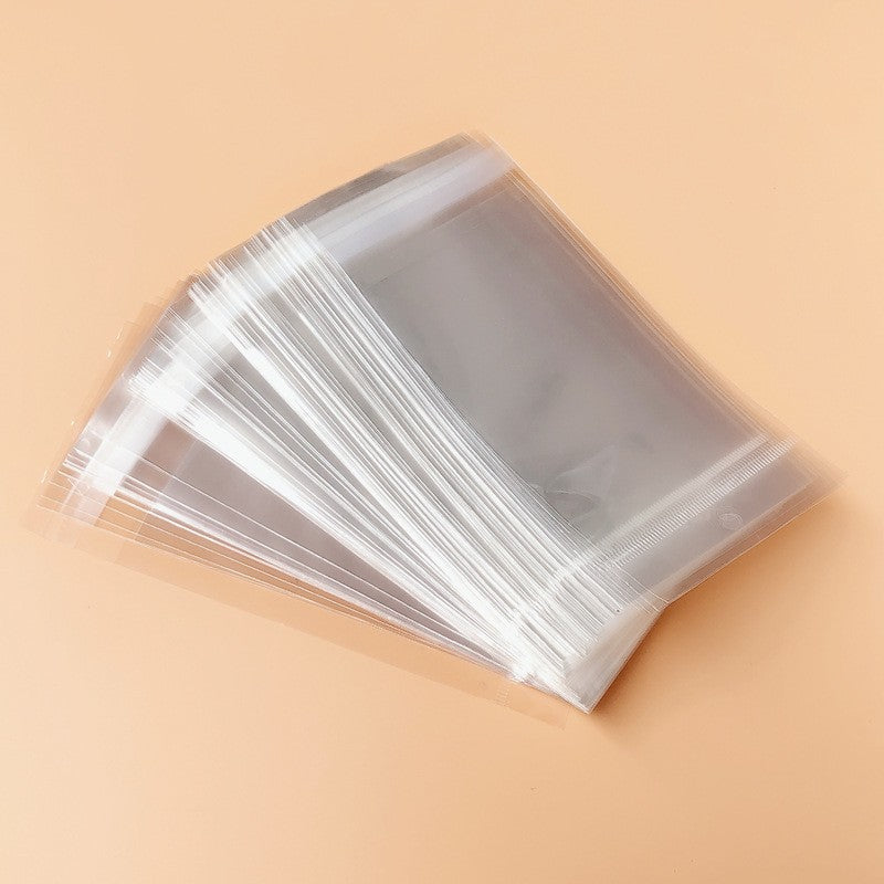 6 cm diameter hair accessory cardboard packing material with OPP bag (pack of 100)