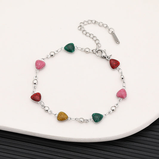 3 Pc - Colorful Anti Tarnish Bracelet (Unit Price - 88)