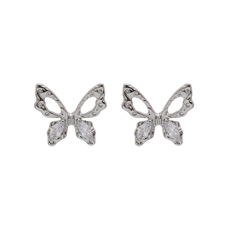 6 Set - Hollow wings butterfly earrings (Unit price 22)