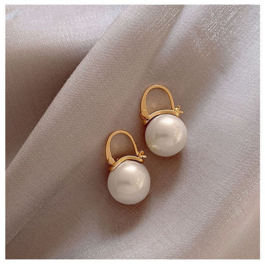 6 Set - New trend high-end texture earrings - White (1 Set price - 24)