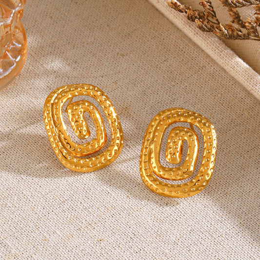 3 Pairs - Square Thread Earring (Unit Price - 73)