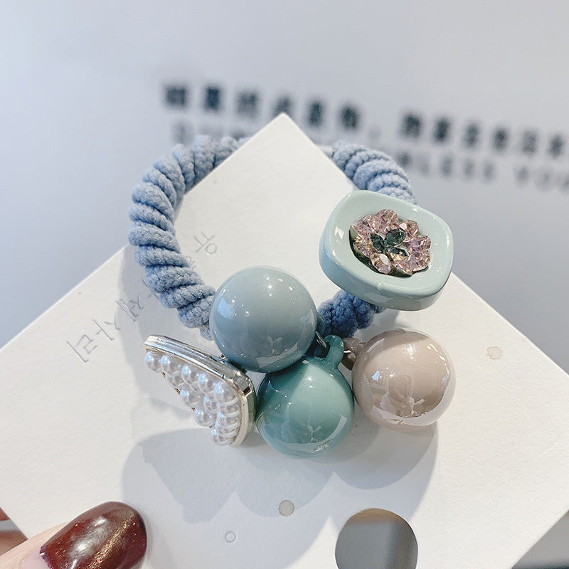 3 Pc - Triangular Diamond Light Blue Rubberbad (1 Pc Price - 18)