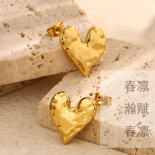 3 Set - Anti Tarnish Heart Earring (Unit Price - 51)