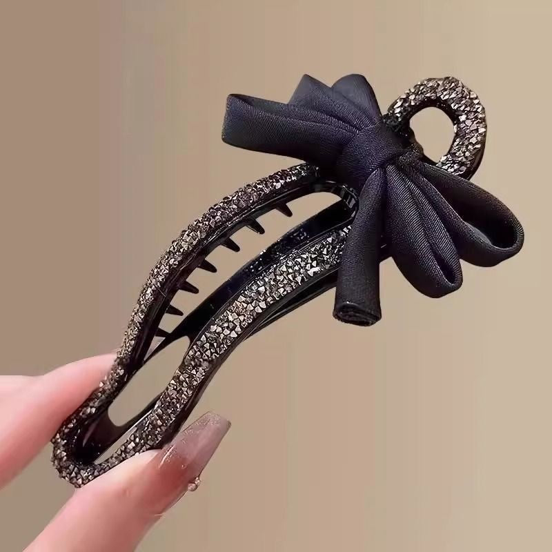 6 Pc - New Diamond-Encrusted Duckbill Clip, Classy Grabber (Unit Price 23)