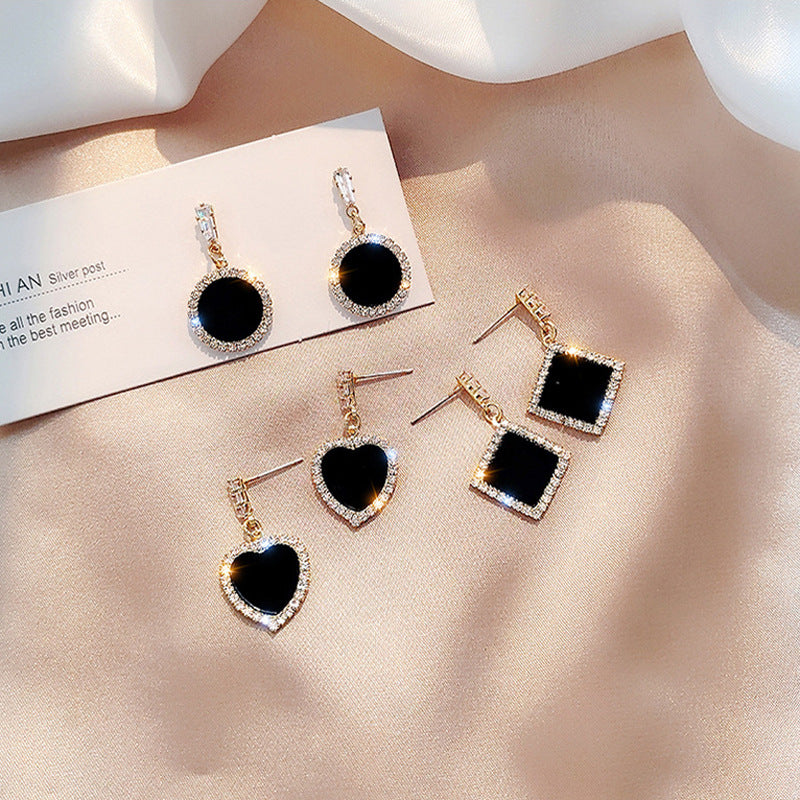 6 Pairs - Celebrity Geometric Earrings (Mix Design) (1 Pair Price - 32)