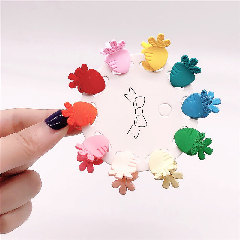 6 cm diameter hair accessory cardboard packing material with OPP bag (pack of 100)